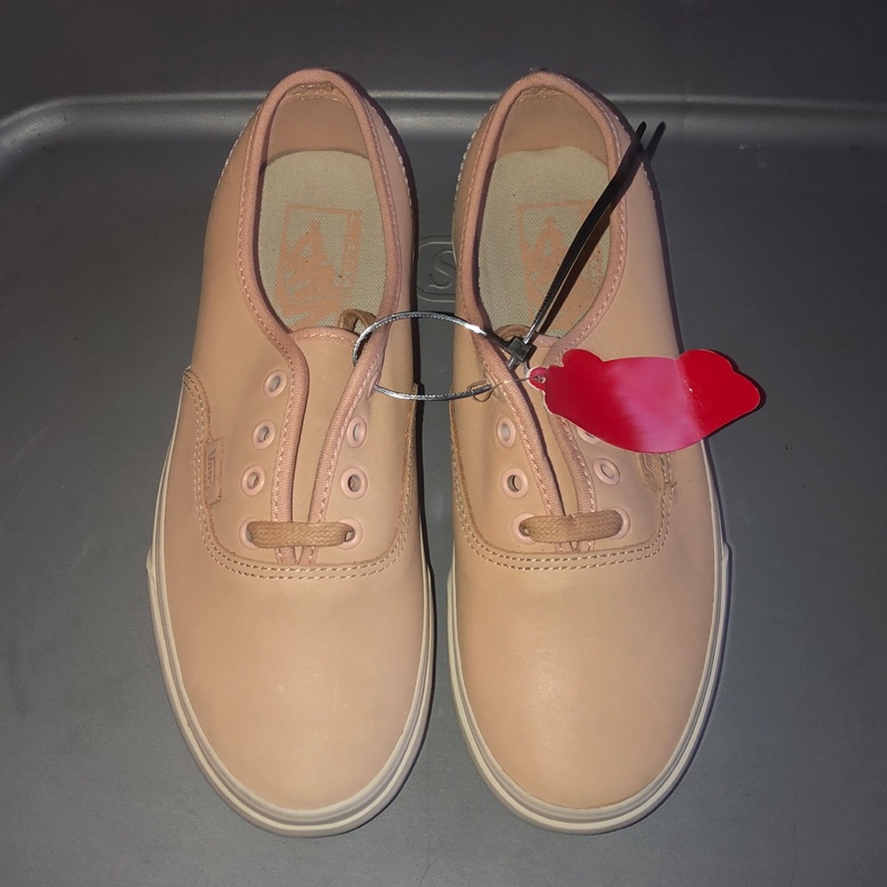 Vans Authentic DX Veggie Tan Leather Tan NWOT